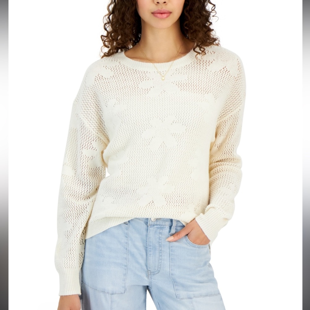 Adorable Boutique Open Knit Sweater Jumper Size S